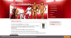 Desktop Screenshot of ero-gyorsasag.hu